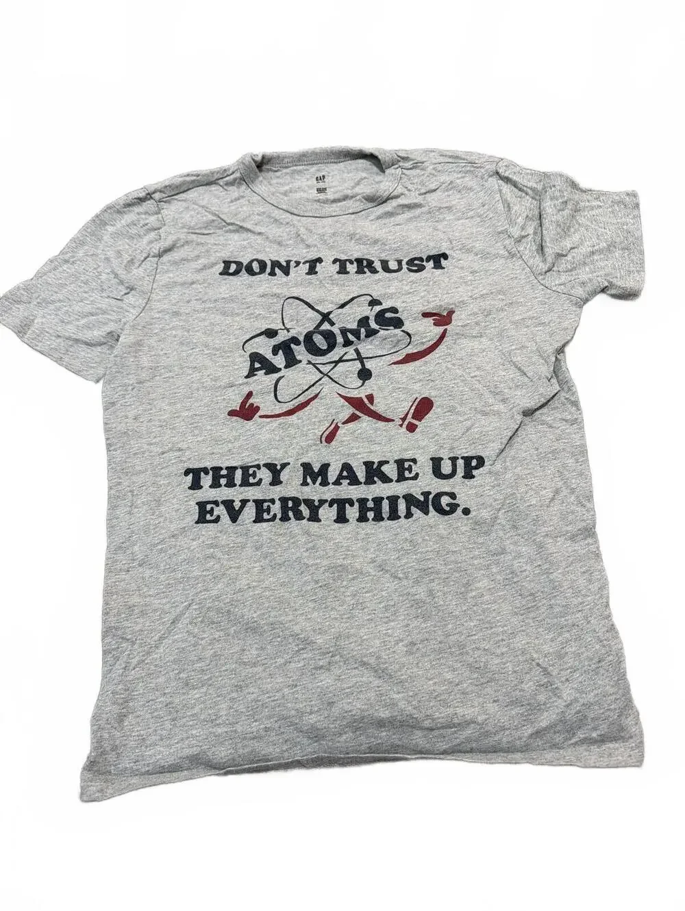GAP Kids Boys Gray Graphic T-Shirt XL